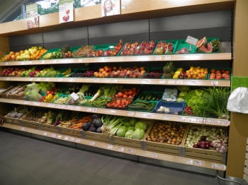 стеллаж для замороженных продуктов
